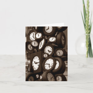 Cartão Os desaparecidos que retros você carda não o viram