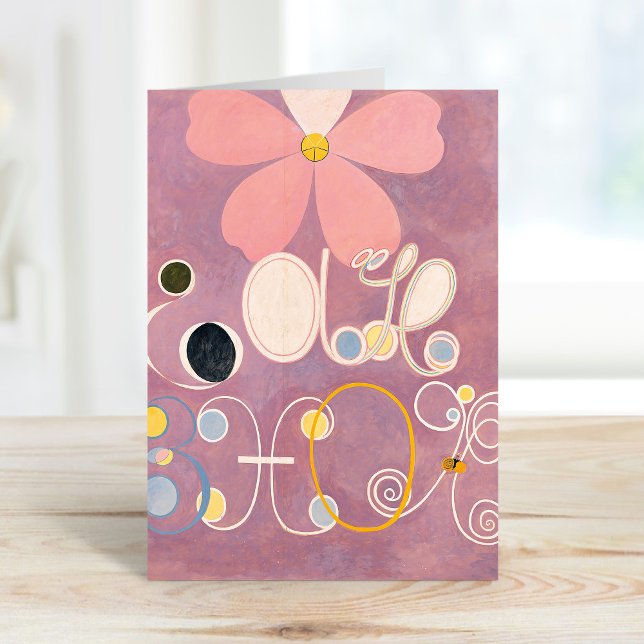 Cartão Os Dez Maiores N.º 5 | Hilma af Klint (Criador carregado)