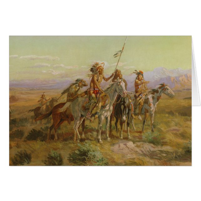 Cartão Os escuteiros (Frente Horizontal)