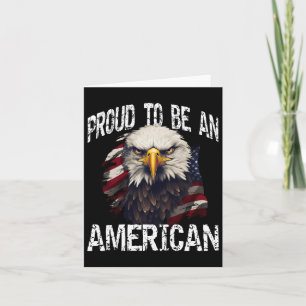 Cartão Os Eua Orgulham-Se De Serem Americanos