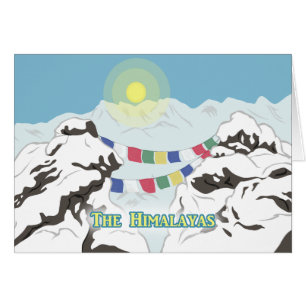 Cartão Os Himalayas