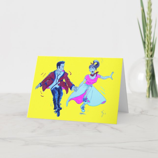 Cartão Os Jivers! (Frente)