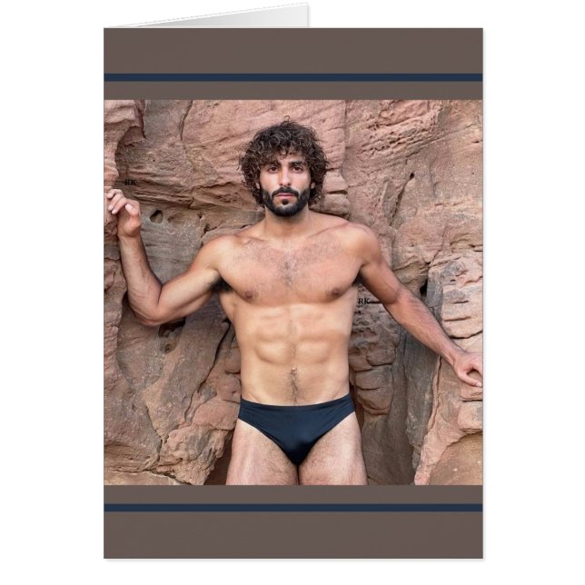 Cartão Os melhores Hunks no Planeta! Hora Da Igualdade! (Frente)