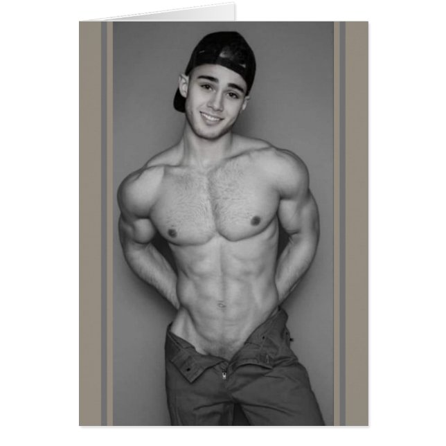 Cartão Os melhores Hunks no Planeta! Hora Da Igualdade! (Frente)