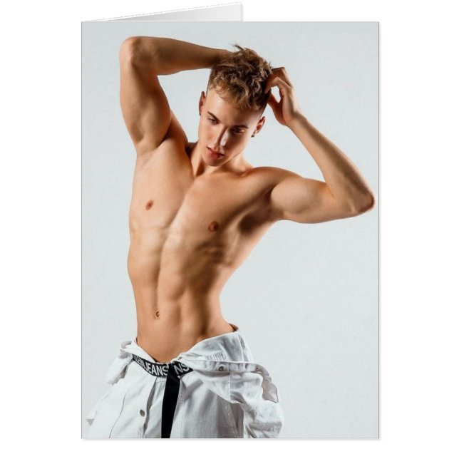 Cartão Os melhores Hunks no Planeta! Hora Da Igualdade! (Frente)