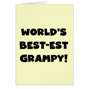 Cartão Os melhores presentes gananciosos do mundo do text