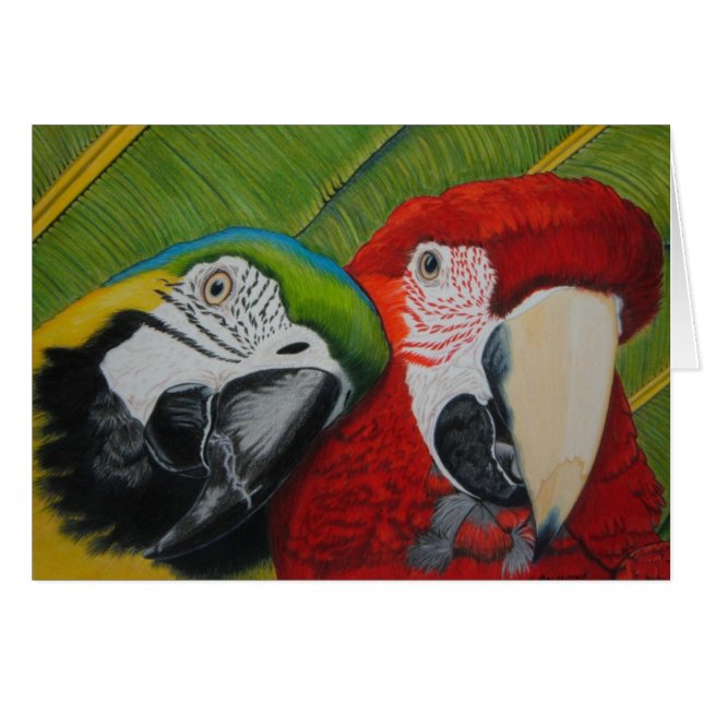 Cartão Os meninos (Frente Horizontal)