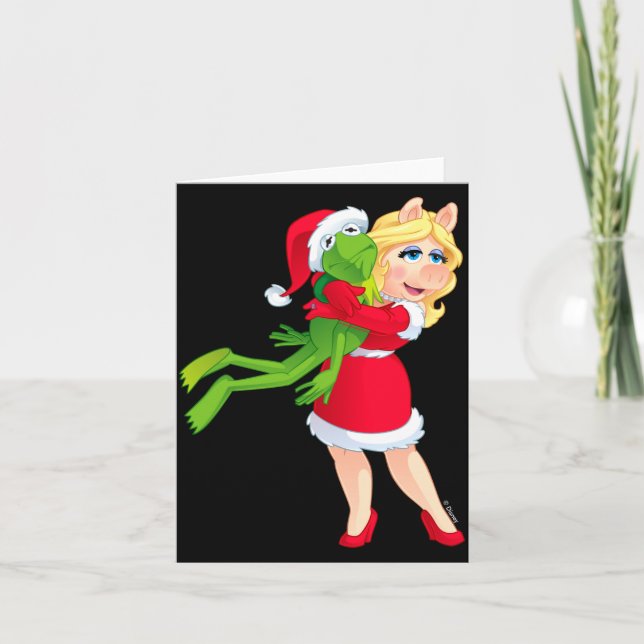 Cartão Os Muppets Kermit Perde o Natal Ggy (Frente)