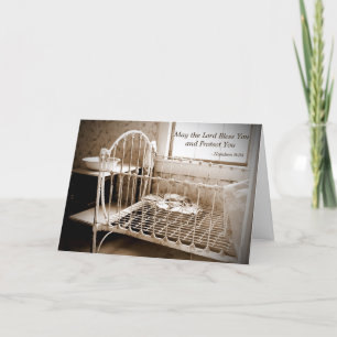 Cartão Os Parabéns Do Bebê Poderão O Senhor Abençoar Você