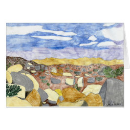 Cartão Os pináculos por Julia Hanna