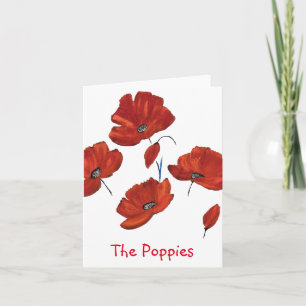 Cartão Os Poppies