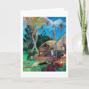 Cartão Os Porcos Negros, Gauguin