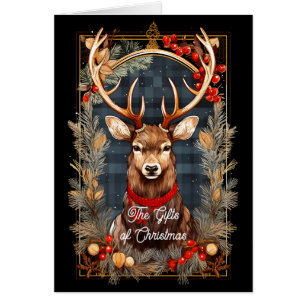 Cartão Os presentes do Natal