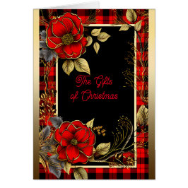 Cartão Os presentes do Natal