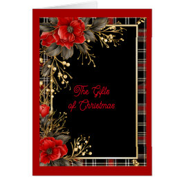 Cartão Os presentes do Natal