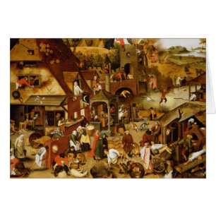 Cartão Os provérbio flamengos