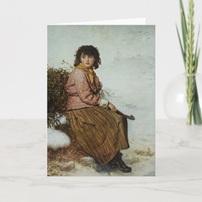 Cartão Os recolectores do visco, 1894 (Frente)