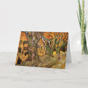 Cartão Os Reparadores de Estradas por Vincent van Gogh