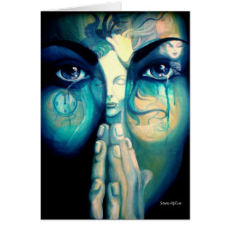 Cartão Os sonhos em que eu sou dyin