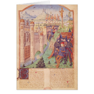 Cartão Os trabalhos de Virgil com comentário por Servius