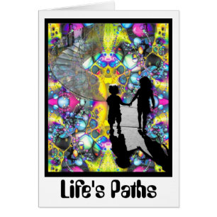 Cartão Os trajetos da vida