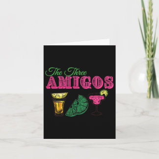 Cartão Os Três Amigos Divertido Cinco De Maio 