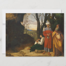 Cartão Os Três Filósofos (Sábios) (de Giorgione)