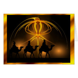 Cartão Os três sábios