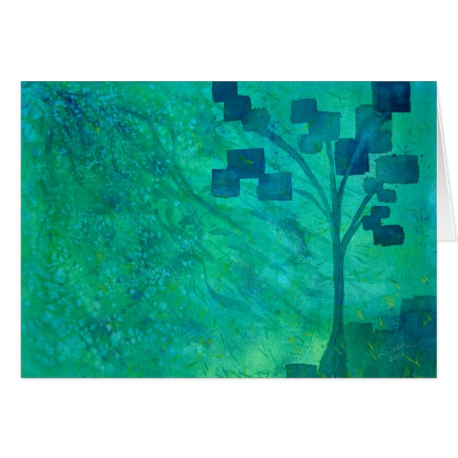 Cartão Os ventos da mudança (Frente Horizontal)