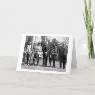 Cartão Osage Indians, 1925