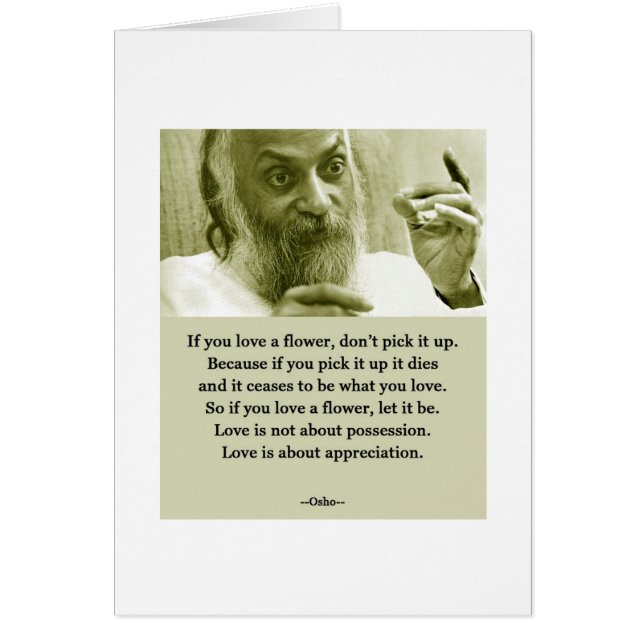 Cartão Osho (Frente)