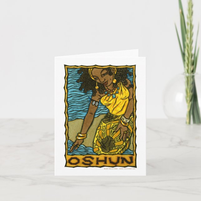 Cartão Oshun (Frente)