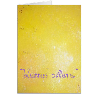 Cartão ostara~ ~blessed
