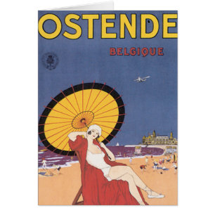 Cartão Ostende - Belgique