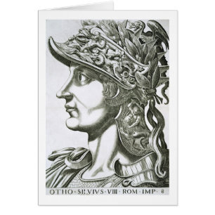 Cartão Otho (32-69 ANÚNCIO), 1596 (gravura)