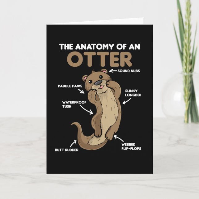 Cartão Ótima Explicação Da Outra Anatomia De Uma Outra (Frente)