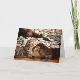 Cartão Otter Love