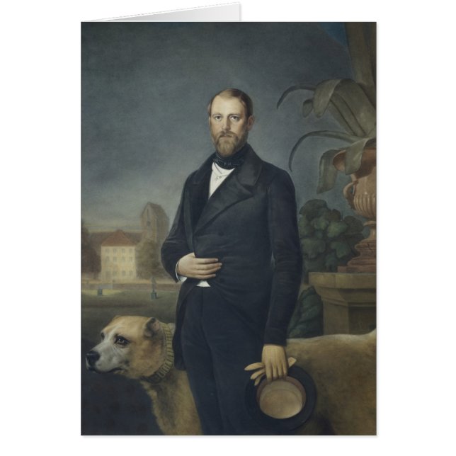 Cartão Otto von Bismarck, c.1850 (Frente)