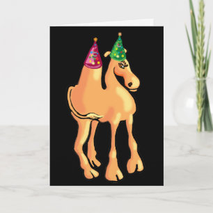 Cartão ou convite de Natal de Camel