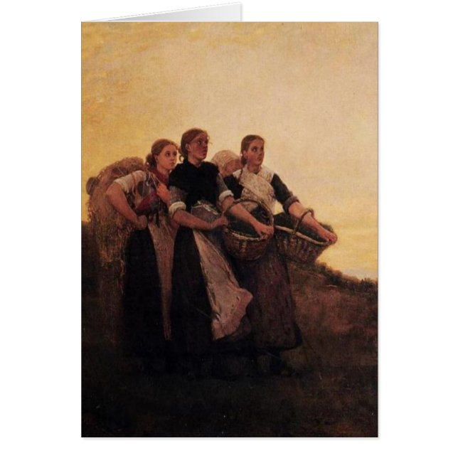 Cartão Ouça! A cotovia! (Frente)