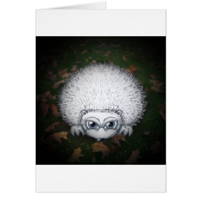 Cartão ouriço (Frente)