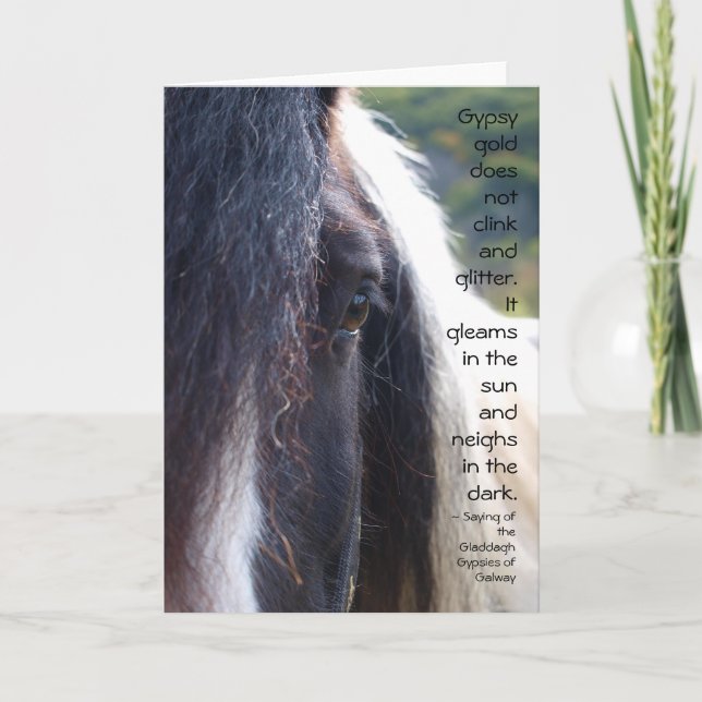 Cartão Ouro aciganado (Frente)