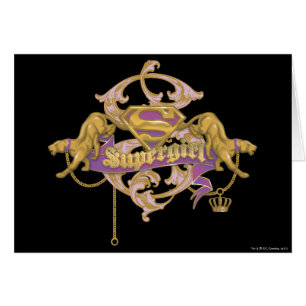 Cartão Ouro de Supergirl Cat 2