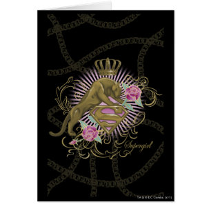 Cartão Ouro de Supergirl Cat 4