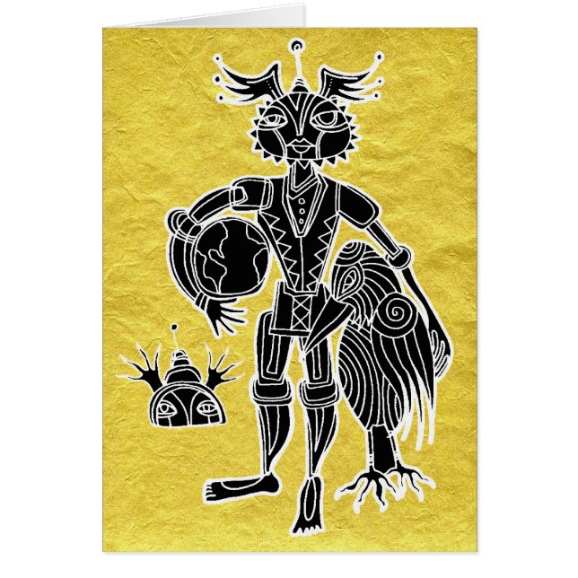 Cartão ouro do kidchina (Frente)