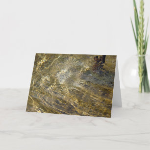 Cartão Ouro fonte de água