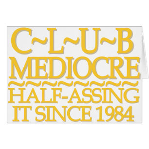 Cartão Ouro medíocre do clube