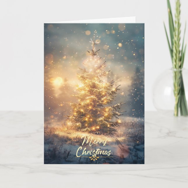 Cartão Ouro Natal (Frente)