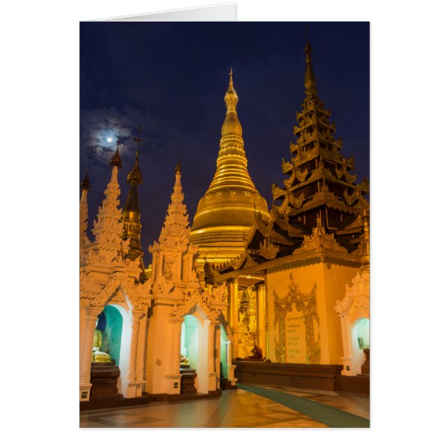 Cartão Ouro Stupa E Modelos (Frente)