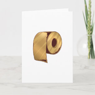 Cartão Ouro Toilet Paper